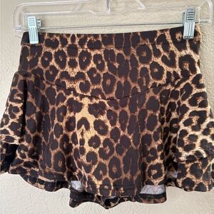 SHEIN Brown and Black Patterned Garment